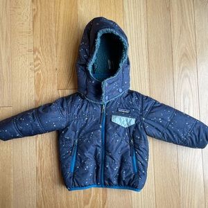Patagonia Tribbles reversible jacket 12-18 months